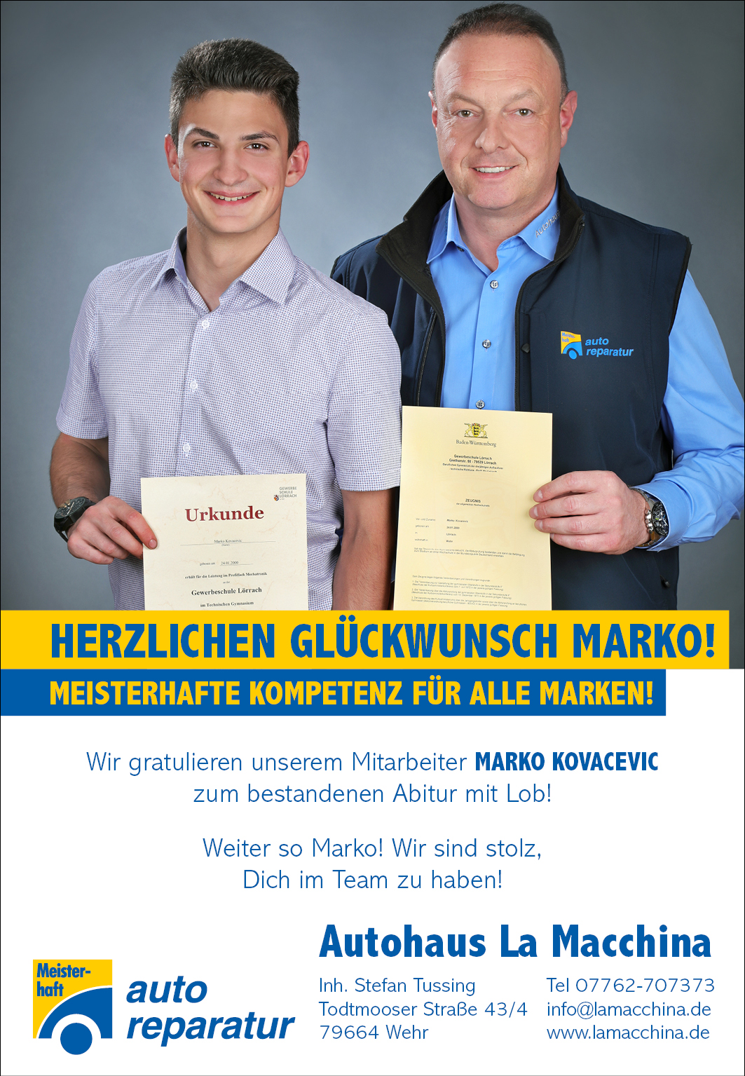 Gratulation Marco!